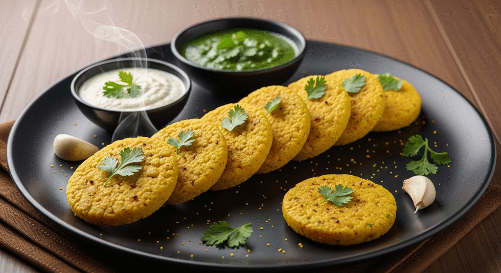 सूजी–दही मसाला डिस्क: 10 मिनट में तैयार होने वाला सुपर क्रिस्पी स्नैक