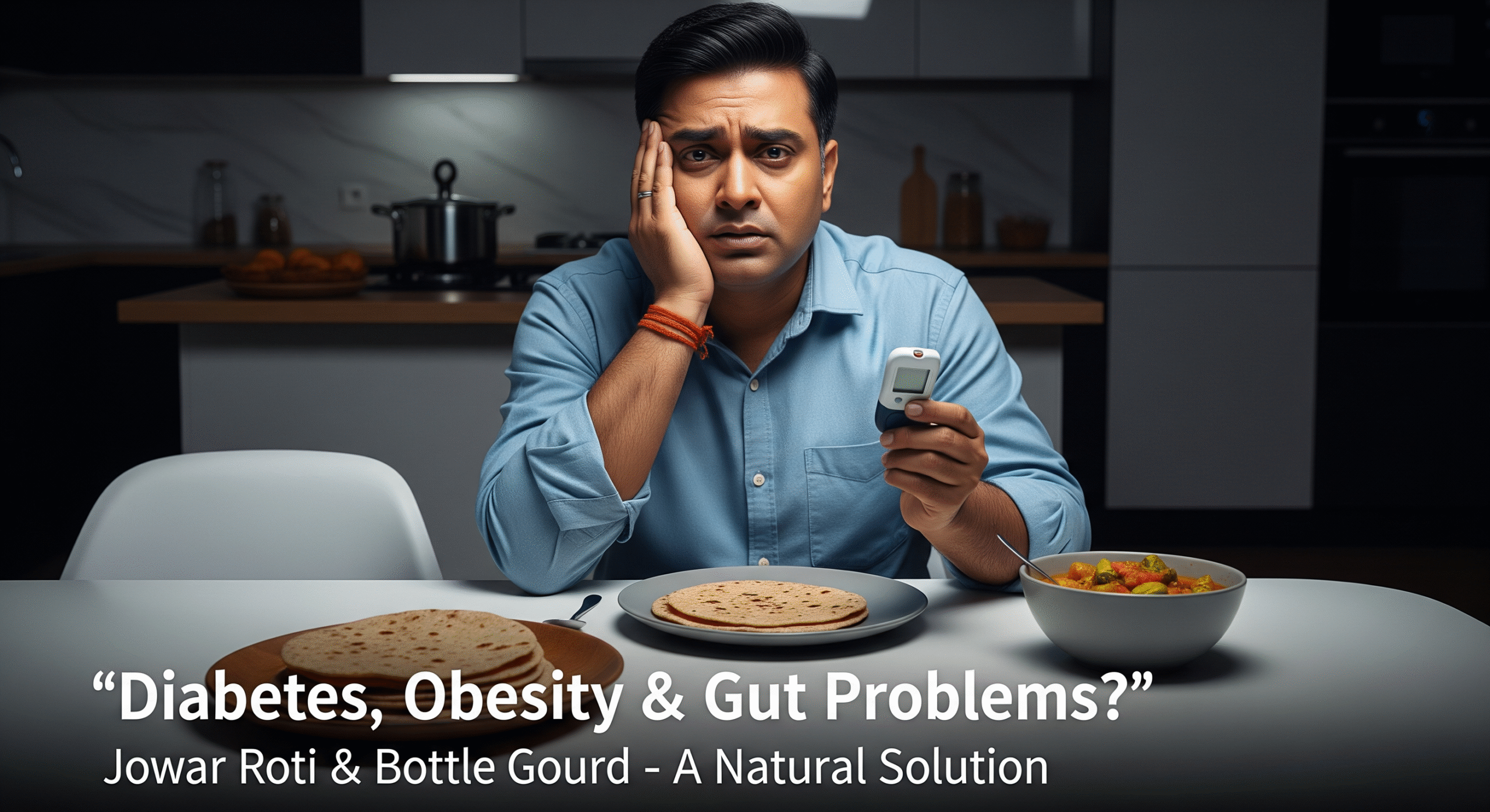 डायबिटीज़, मोटापा और पेट की समस्या? ज्वार की रोटी–लौकी है रामबाण