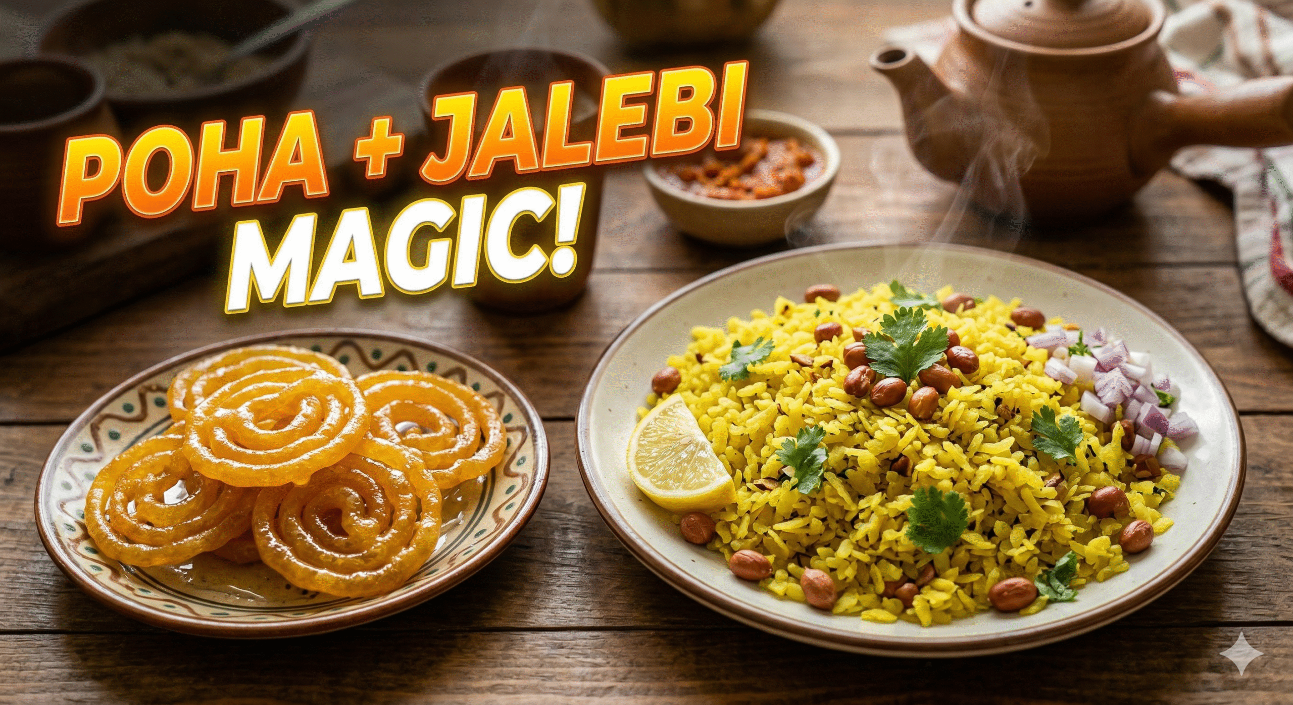 पोहा-जलेबी का जादू: क्यों यह देसी कॉम्बिनेशन हर दिल जीत रहा है?